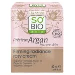 SO’BiO étic Creme de Dia Rosa Anti-age Precieux Argan Firmador GOLD BIO (50 ml) - firma e ilumina a pele