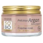 SO’BiO étic Creme de Dia Rosa Anti-age Precieux Argan Firmador GOLD BIO (50 ml) - firma e ilumina a pele