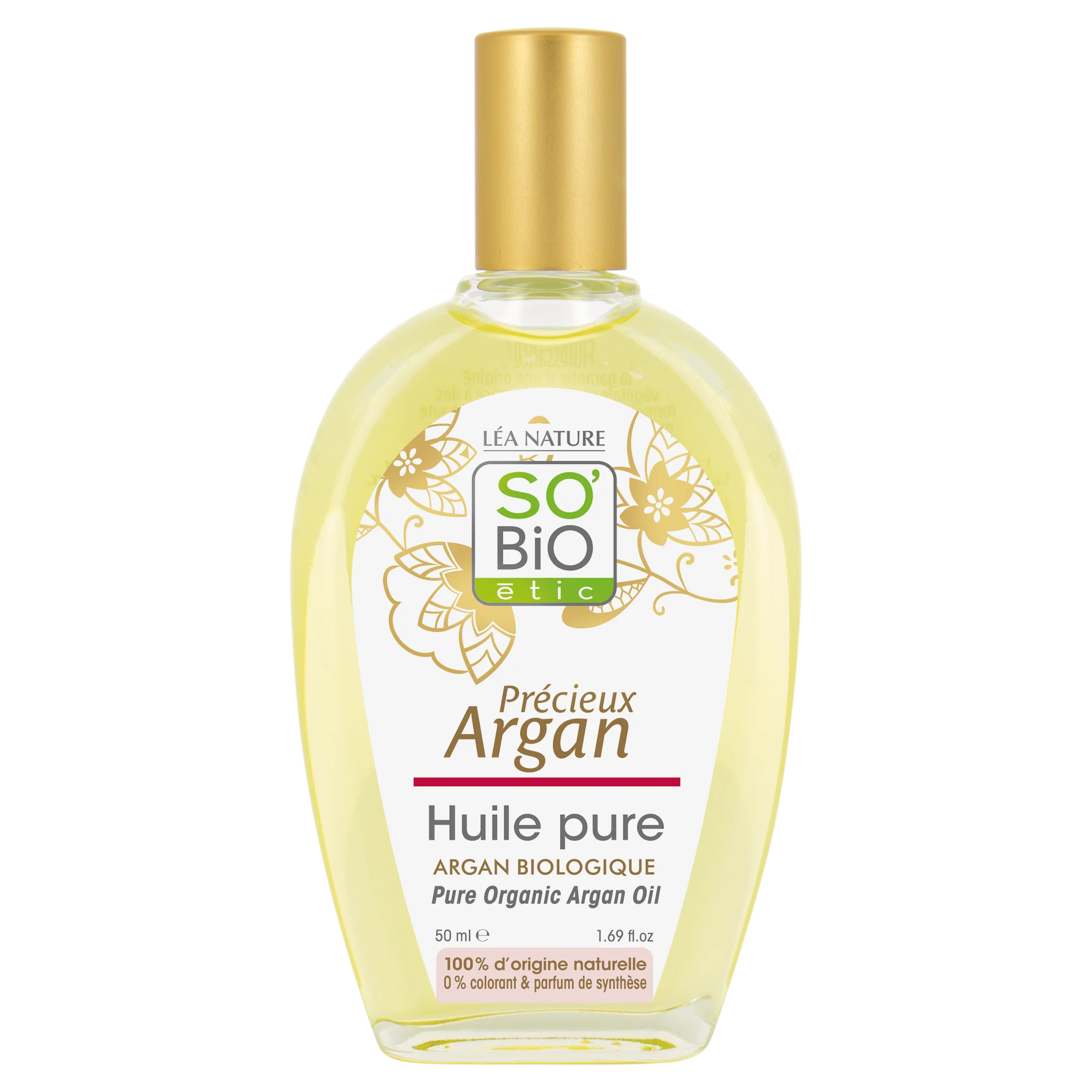SO’BiO étic Óleo de argão BIO (50 ml) - elixir da juventude e beleza