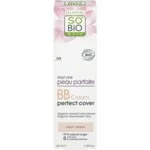 SO’BiO étic BB Cream para uma pele perfeita - tonalidade Light BIO (40 ml) - com extrato de flor de lótus