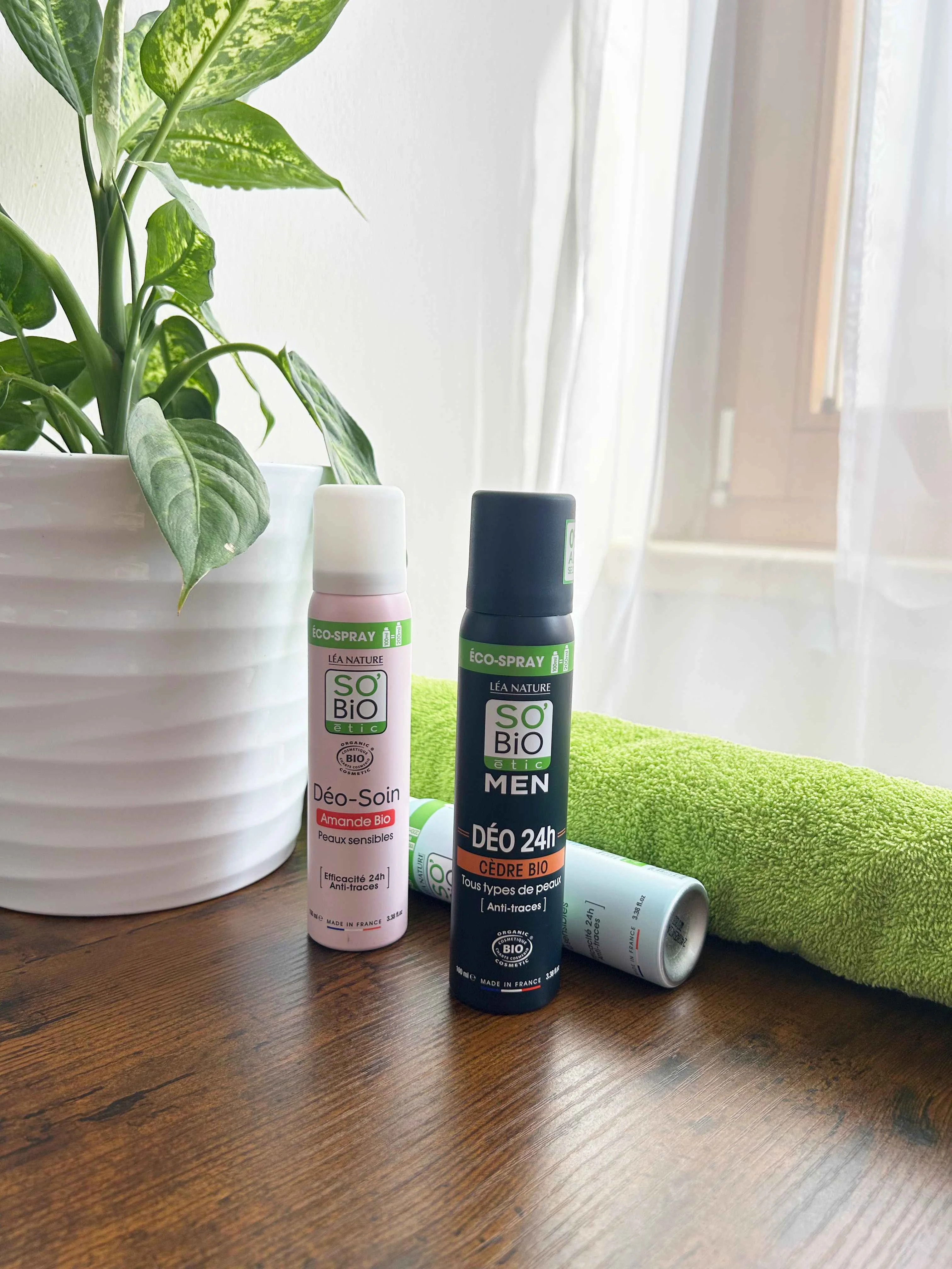 SO’BiO étic Desodorizante natural ECO SPRAY 24h MEN - cedro BIO (100 ml) - eficaz até 24 horas