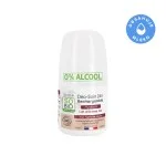 SO’BiO étic Desodorizante roll-on 24h hidratante com leite de burra - recarregável BIO (50 ml) - também para pele sensível