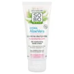 SO’BiO étic Creme hidratante hipoalergénico com Aloe vera para toda a família BIO (100 ml) - hidrata, acalma e regenera