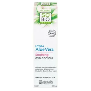 SO’BiO étic Creme calmante para o contorno dos olhos com Aloe Vera BIO (15 ml) - hidrata e acalma o contorno dos olhos