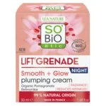 SO’BiO étic Creme noturno iluminador antirrugas Lift'Grenade BIO (50 ml) - com romã