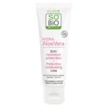SO’BiO étic Creme protetor para pele sensível com Aloe vera 5 em 1 BIO (50 ml) - hidrata e acalma a pele