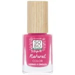 SO’BiO étic Verniz para unhas - 40 rosa boémio (11 ml) - com cor brilhante e intensa