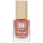 SO’BiO étic Verniz de unhas - 65 rosa nude (11 ml) - com uma cor radiante e intensa