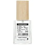 SO’BiO étic Verniz de unhas transparente - base e top coat (11 ml) - fortalece e alisa as unhas