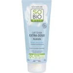 SO’BiO étic Leite corporal extra hidratante com Aloe vera e hialurão BIO (200 ml) - com ácido hialurónico