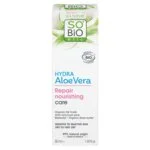 SO’BiO étic Cuidado nutritivo reparador com Aloe vera para pele sensível BIO (50 ml) - hidrata e nutre a pele