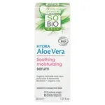 SO’BiO étic Sérum facial com Aloe vera - calmante e hidratante para pele sensível BIO (30 ml) - hidrata, acalma e ilumina