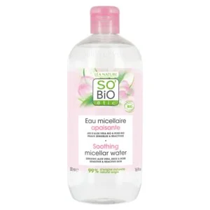 SO’BiO étic Água micelar calmante com Aloe Vera BIO (500 ml) - enriquecida com água de camomila