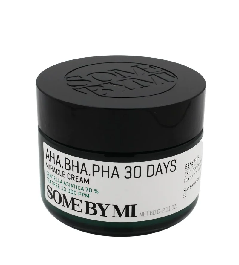 By Mi AHA BHA PHA 30 Days Miracle Cream creme multiativo com efeito calmante 60 g
