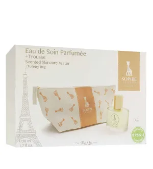 Sophie La Girafe Eau de Soin Parfumée conjunto de presente para crianças névoa corporal 50 ml + nécessaire