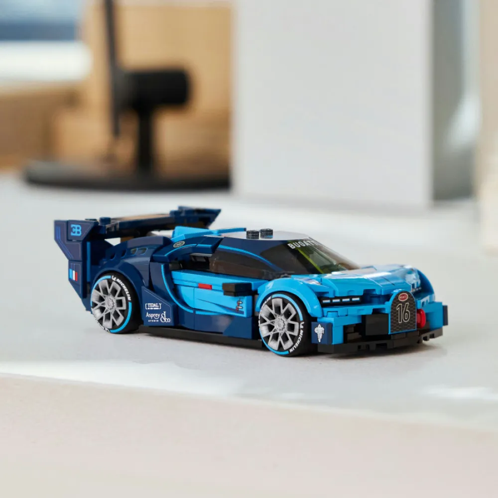 Speed Champions 77253 Carro hiperesportivo Bugatti Vision GT