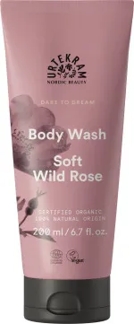 Urtekram Gel de duche rosa selvagem 200 ml BIO
