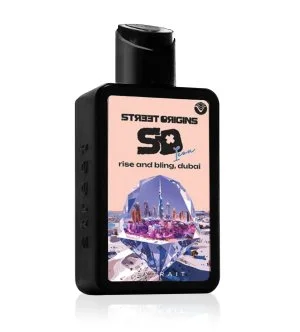 Street Origins Rise & Bling Dubai extrato de perfume unissexo