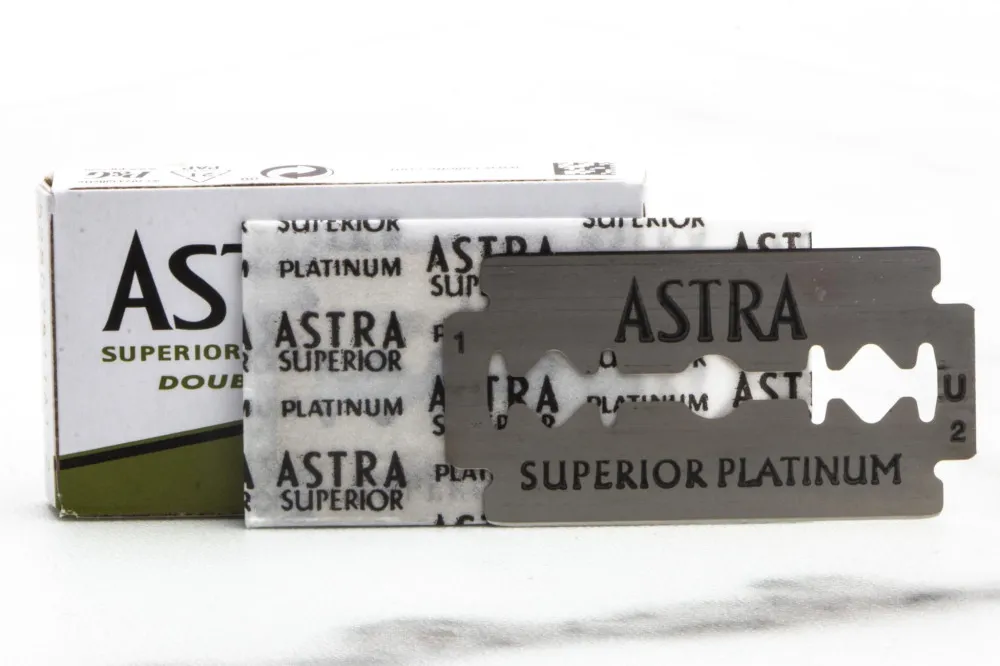 Superior Platinum lâminas de barbear 5 unidades