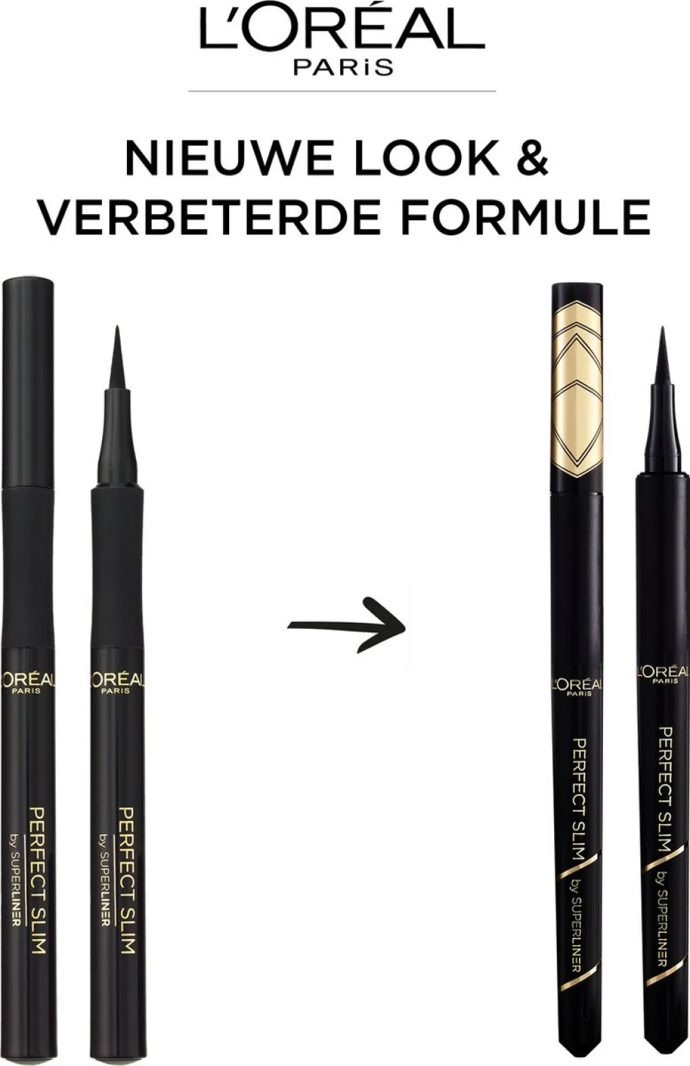 Superliner Perfect Slim Delineador 24H 01 Preto Intenso 1 g