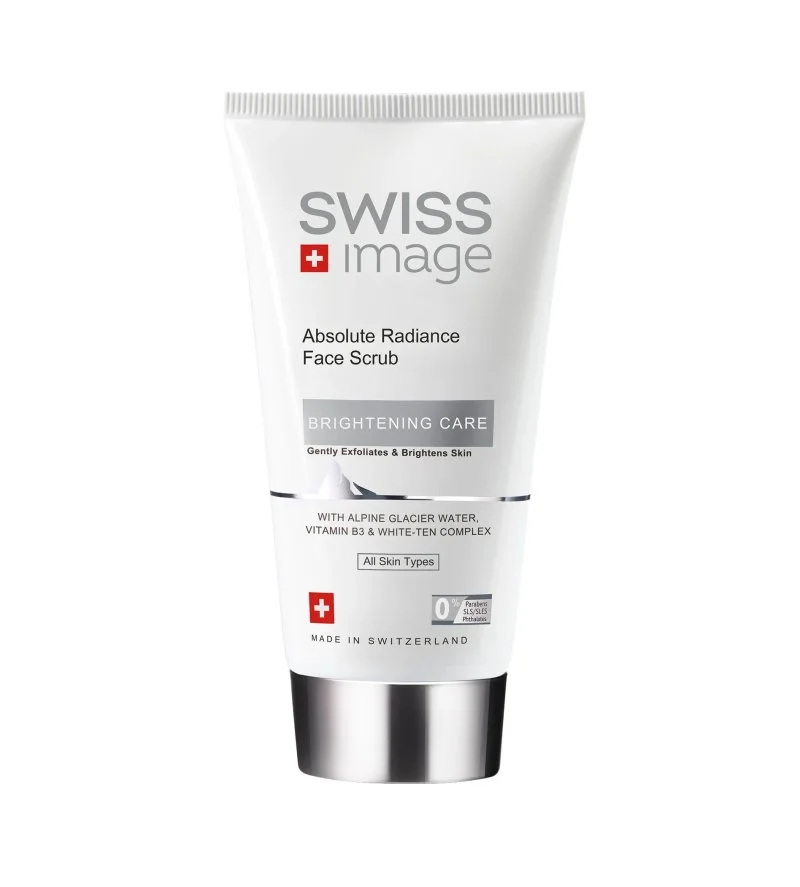 Image Brightening Care Absolute Radiance Face Scrub esfoliante facial suave e iluminador 150 ml