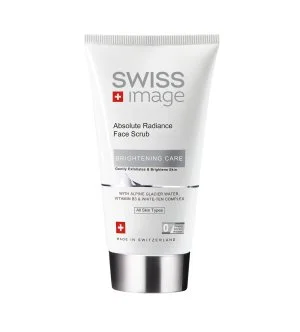 Swiss Army Image Brightening Care Absolute Radiance Face Scrub esfoliante facial suave e iluminador