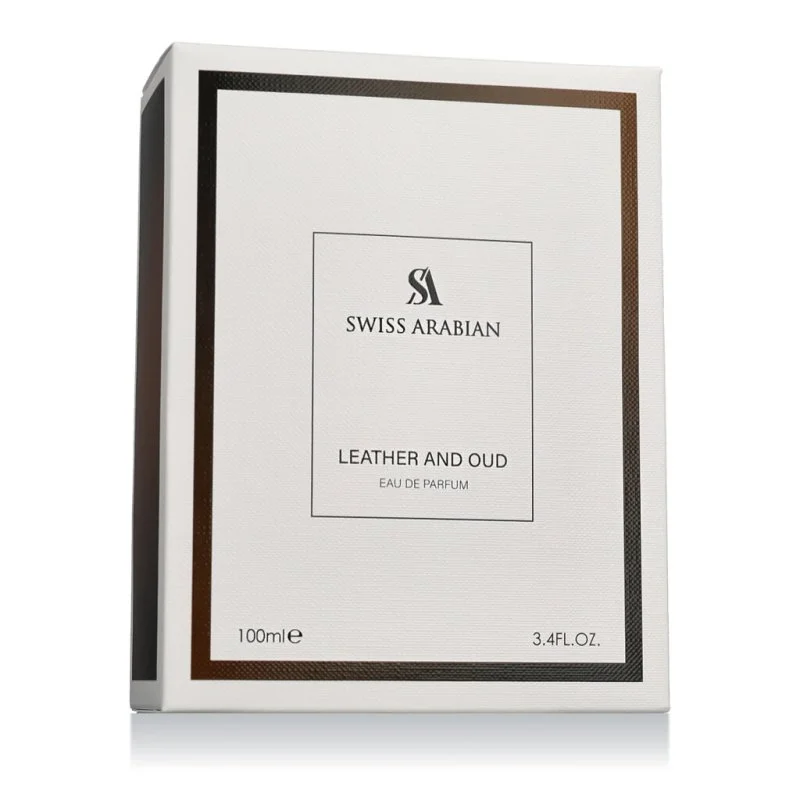 Leather and Oud eau de parfum para homens 100 ml