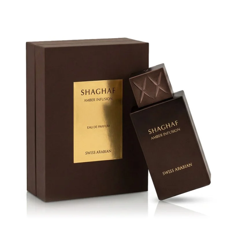Shaghaf Amber Infusion Eau de Parfum unissex 75 ml