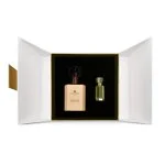 Vanilla 01 50 ml + óleo perfumado extrato de perfume para mulheres 12 ml