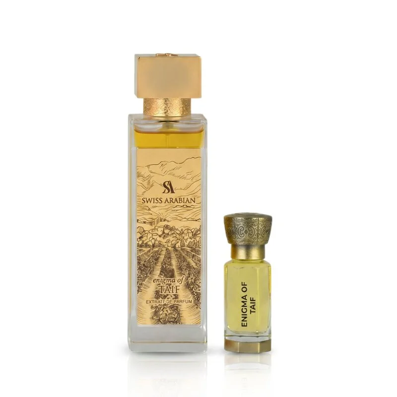 Enigma of Taif 100 ml + óleo perfumado extrato de perfume unissex 12 ml