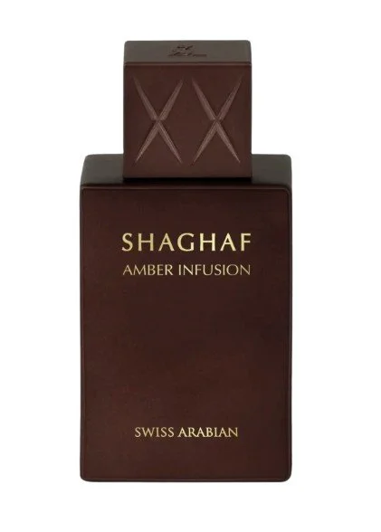 Shaghaf Amber Infusion U Água de Perfume 25 ml