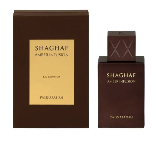 Shaghaf Amber Infusion U Água de Perfume 25 ml