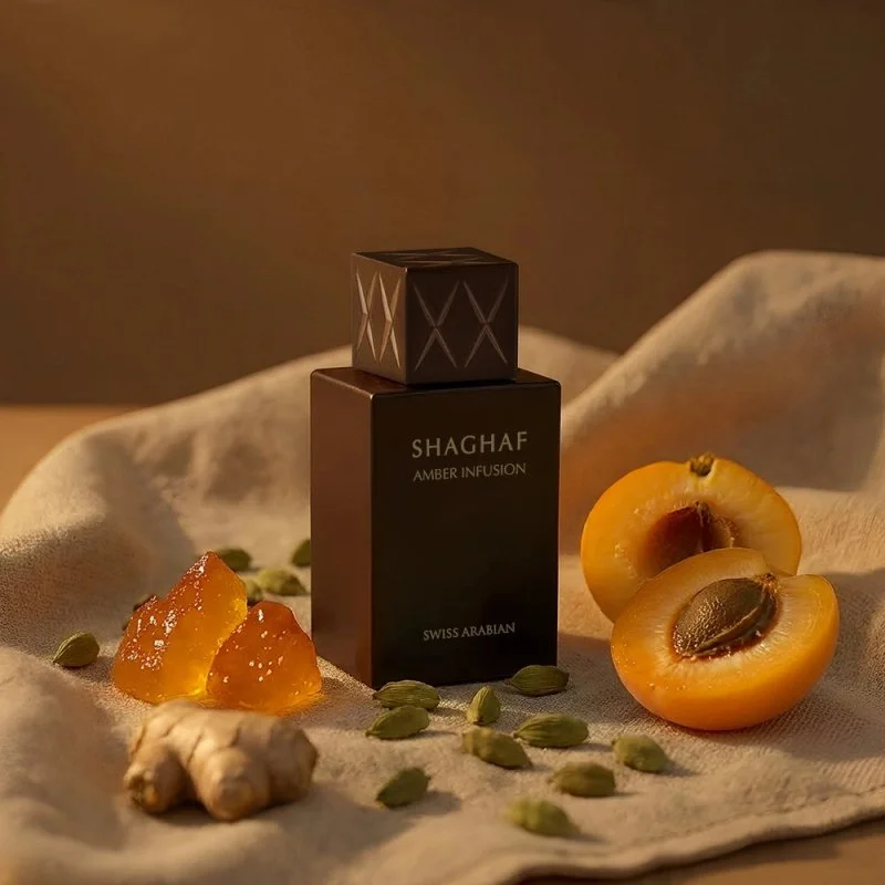 Shaghaf Amber Infusion U Água de Perfume 25 ml