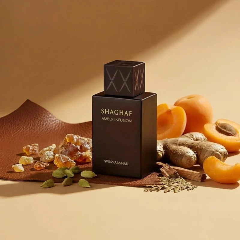 Shaghaf Amber Infusion U Água de Perfume 25 ml