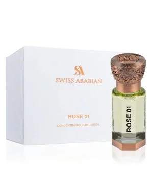 Swiss Arabian Rose 01 óleo perfumado concentrado unissex