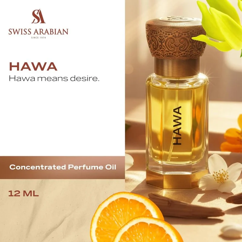 Hawa Óleo de Perfume Concentrado U 12 ml