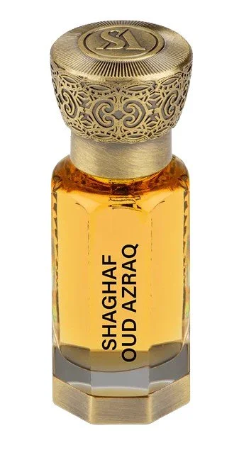 Shaghaf Oud Azraq Óleo de Perfume Concentrado U 12 ml