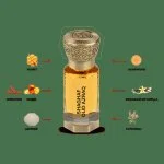 Shaghaf Oud Azraq Óleo de Perfume Concentrado U 12 ml