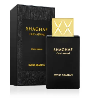 Água de perfume unissex Swiss Arabian Shaghaf Oud Aswad 75 ml