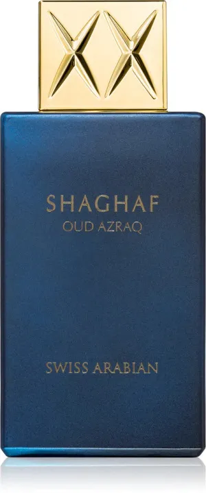 Swiss Arabian Shaghaf Oud Azraq água de perfume unissexo 75 ml
