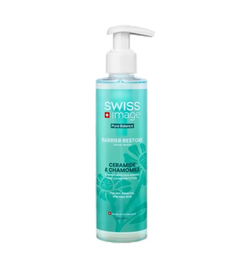 Pure Balance: Barrier Restore Facial Wash gel de limpeza facial suave para pele sensível 200 ml