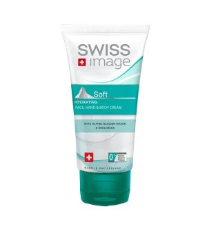 SWISS Image Body Care Soft Creme Hidratante para Rosto, Mãos e Corpo