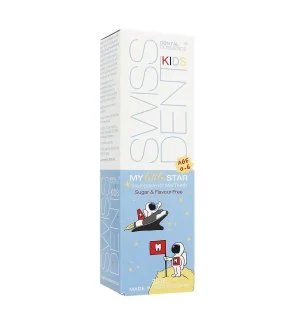Swissdent KIDS My Little Star pasta dentífrica para dentes de leite para crianças