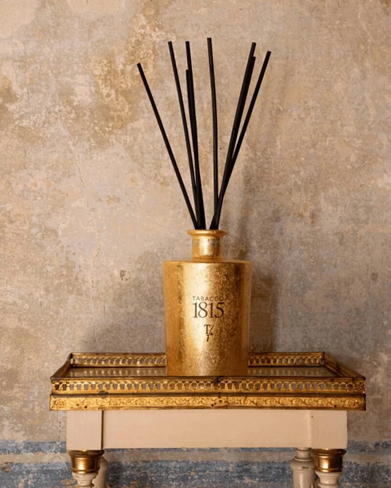 1815 Varetas Ml.500 Vaso Dourado Fragrância para Casa - Tfu - 10º Aniversário (Ta500Tfu.23T