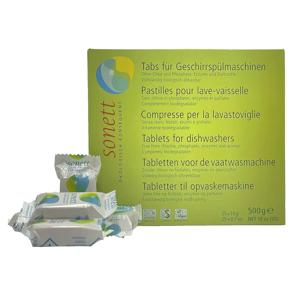 Sonett Pastilhas de lavar loiça (25 pcs) 500 g