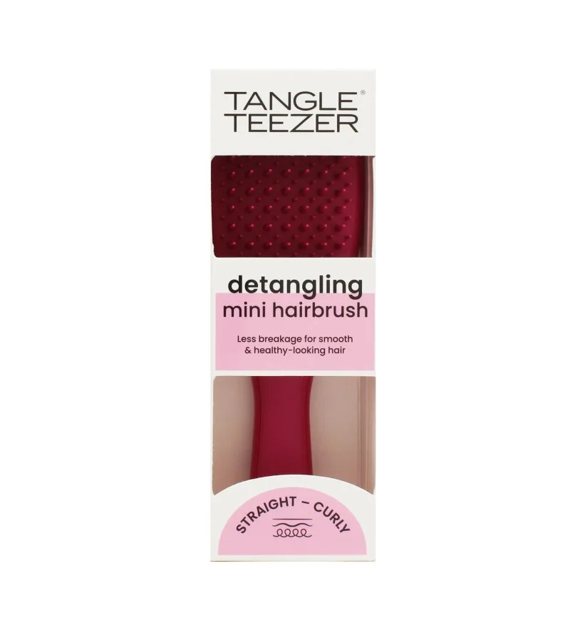 The Ultimate Detangler Mini escova de cabelo Electric Raspberry
