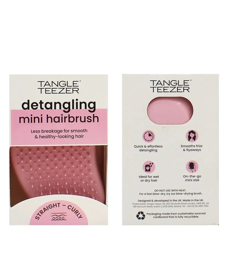 The Original Mini escova de cabelo Millenial Pink