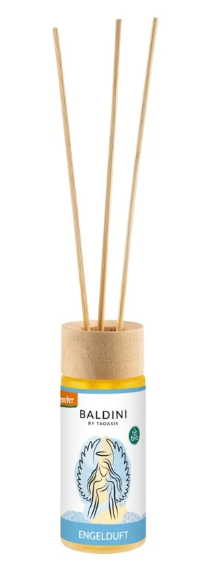 Taoasis Baldini Difusor de aroma com varetas Angel Scent BIO (50 ml) - euforizante, harmonizante e ativador