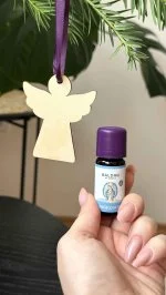 Taoasis Baldini Aroma mini kit Angel Scent BIO (10 ml) - etiqueta de madeira como difusor