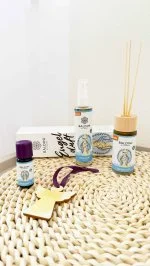 Taoasis Baldini Aroma mini kit Angel Scent BIO (10 ml) - etiqueta de madeira como difusor